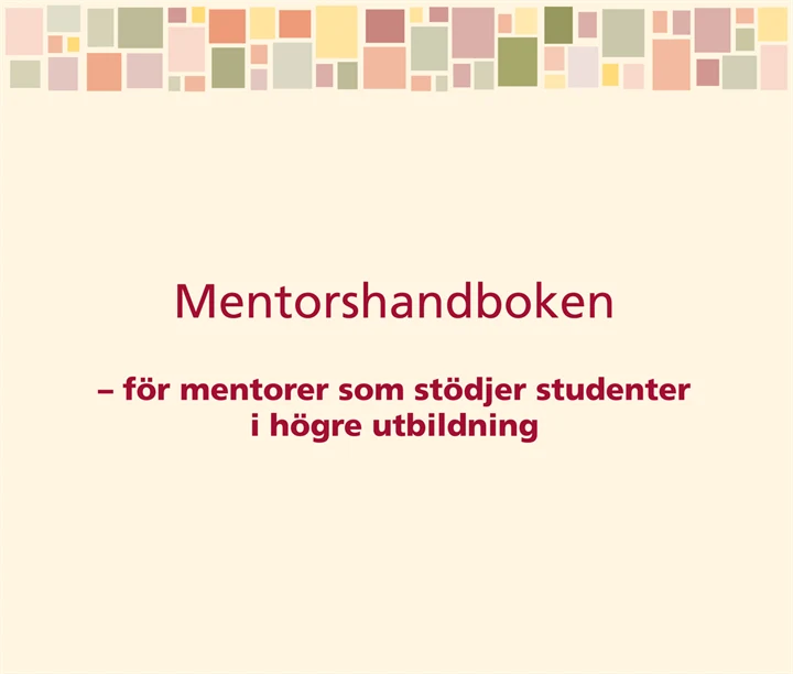 Omslag till Mentorshandboken