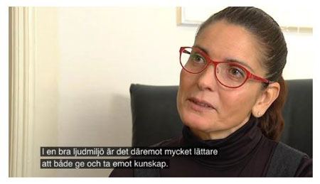 akustiker pratar om god ljudmiljö
