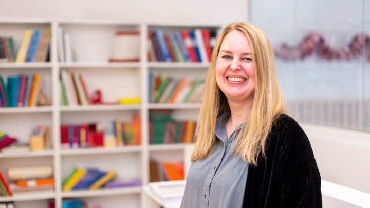 Johanna Lindberg, logoped på Hällsboskolan Umeå.