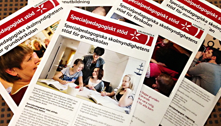 Fem informationsblad Specialpedagogiska skolmyndighetens stöd för