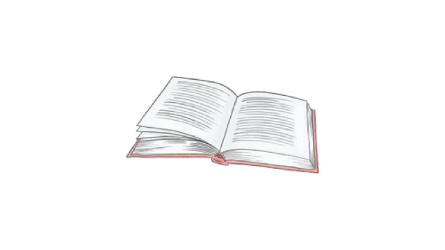 Illustration av en bok.