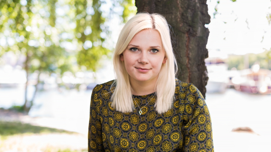 Bilden visar Julia Lindh