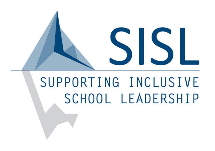 Logotyp för Supporting Inclusive School Leadership, SISL