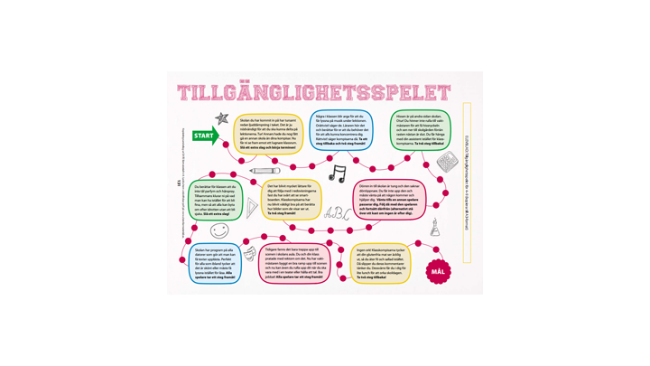 Elevblad: Tillgänglighetsspelet för 4-9