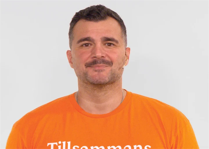 Porträttbild på Danijel Lukic