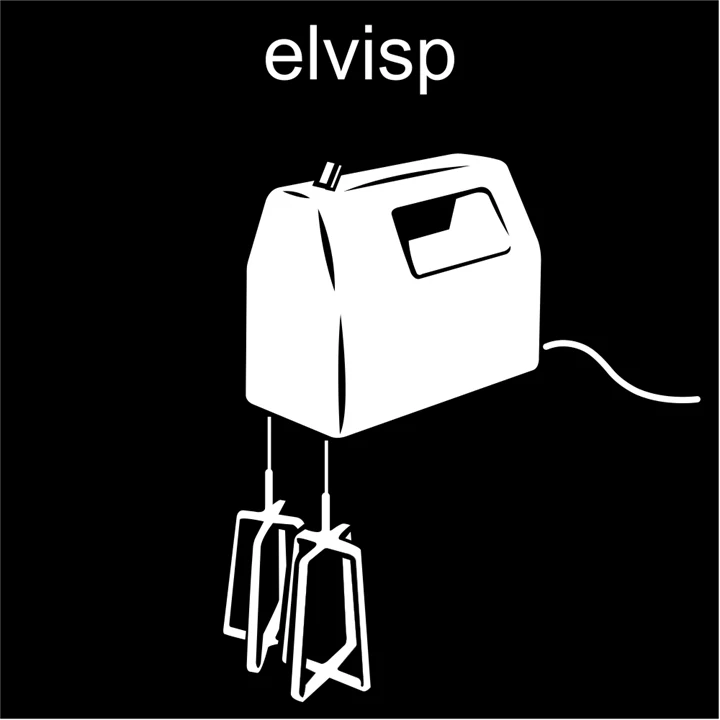 Pictogram av orden elvisp och dammsugare