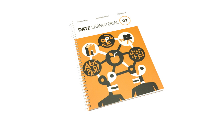 Omslag handledningen Date lärmaterial Gymnasiet