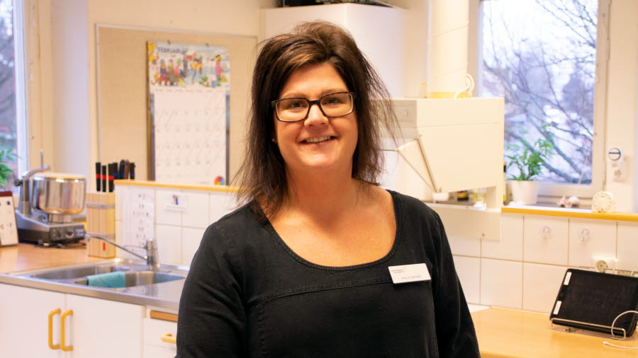 Bilden visar Jessica Spandén