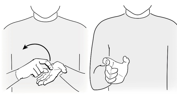 Teckenbilder två stycken.