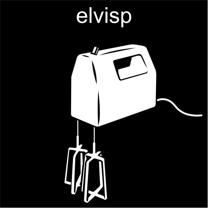 Pictogram av orden elvisp och dammsugare