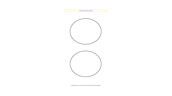 Arbetsblad: Ansiktsmall