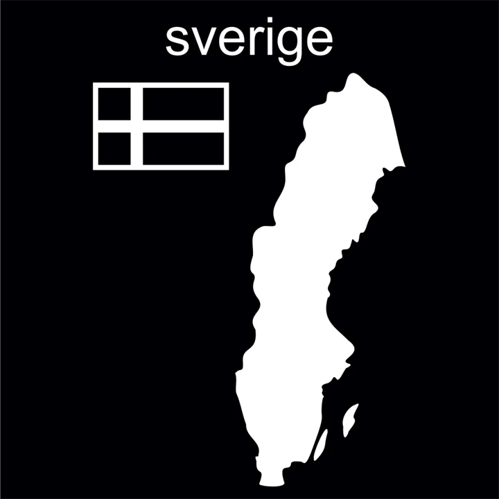 pictogram på landet Sverige.