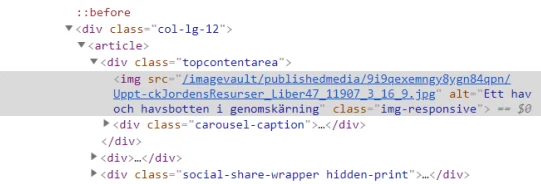 Bilden visar HTML-koder.