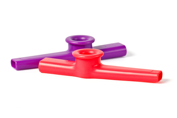 Bild på två kazooer